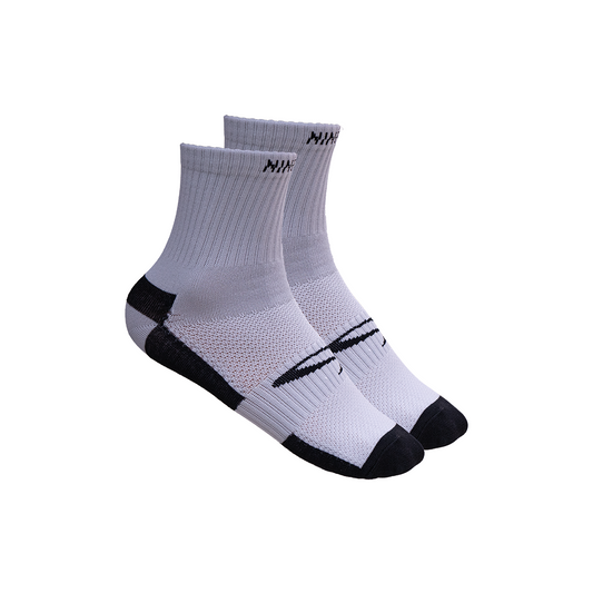 nichirin socks quarter abu putih