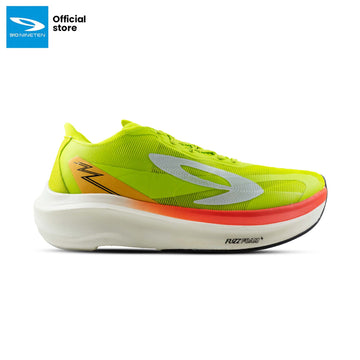 910 Nineten Haze Fuzz Lite Sepatu Lari - Hijau/Orange/Kuning
